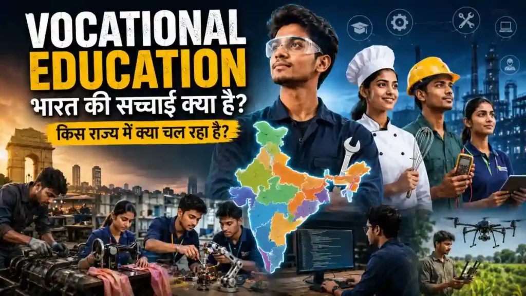 vocational education in india present condition state wise